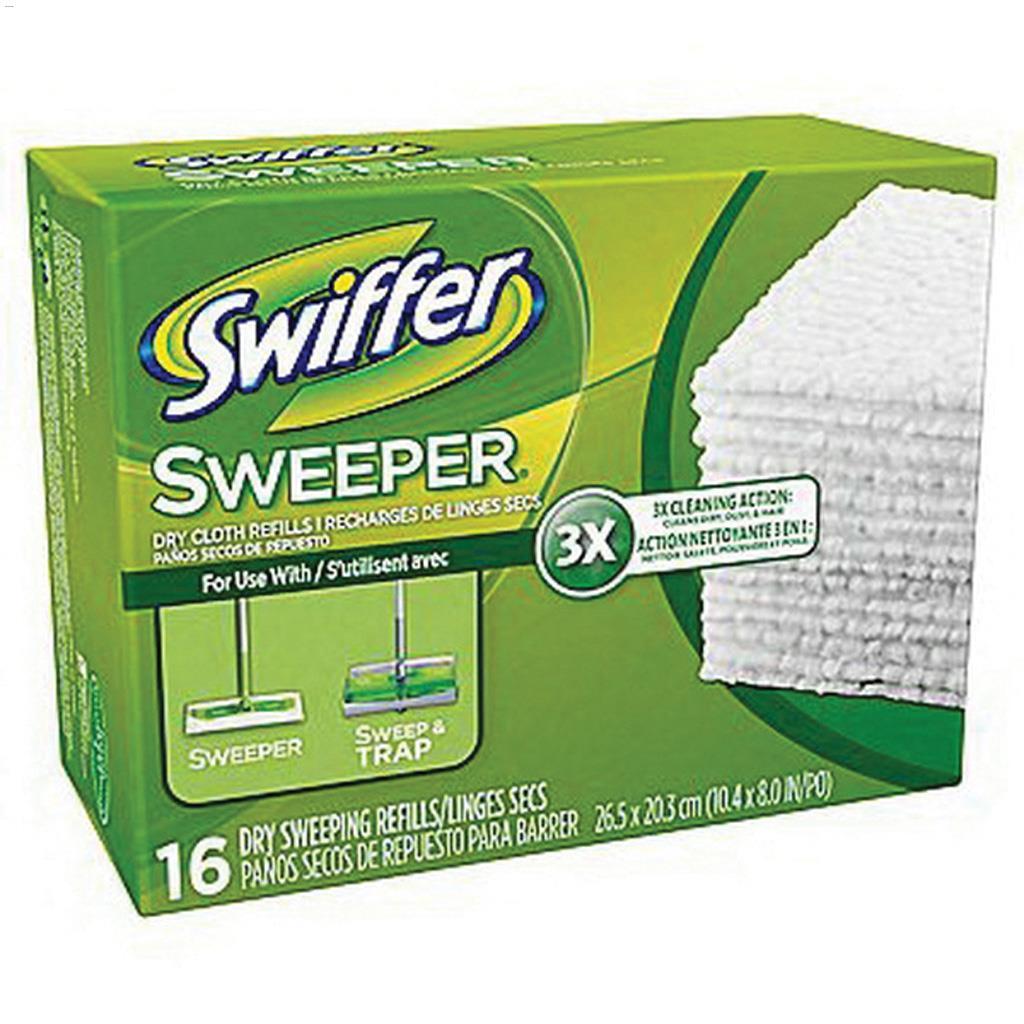 Chiffons secs de rechange Swiffer® Sweeper™ - 16/paquet