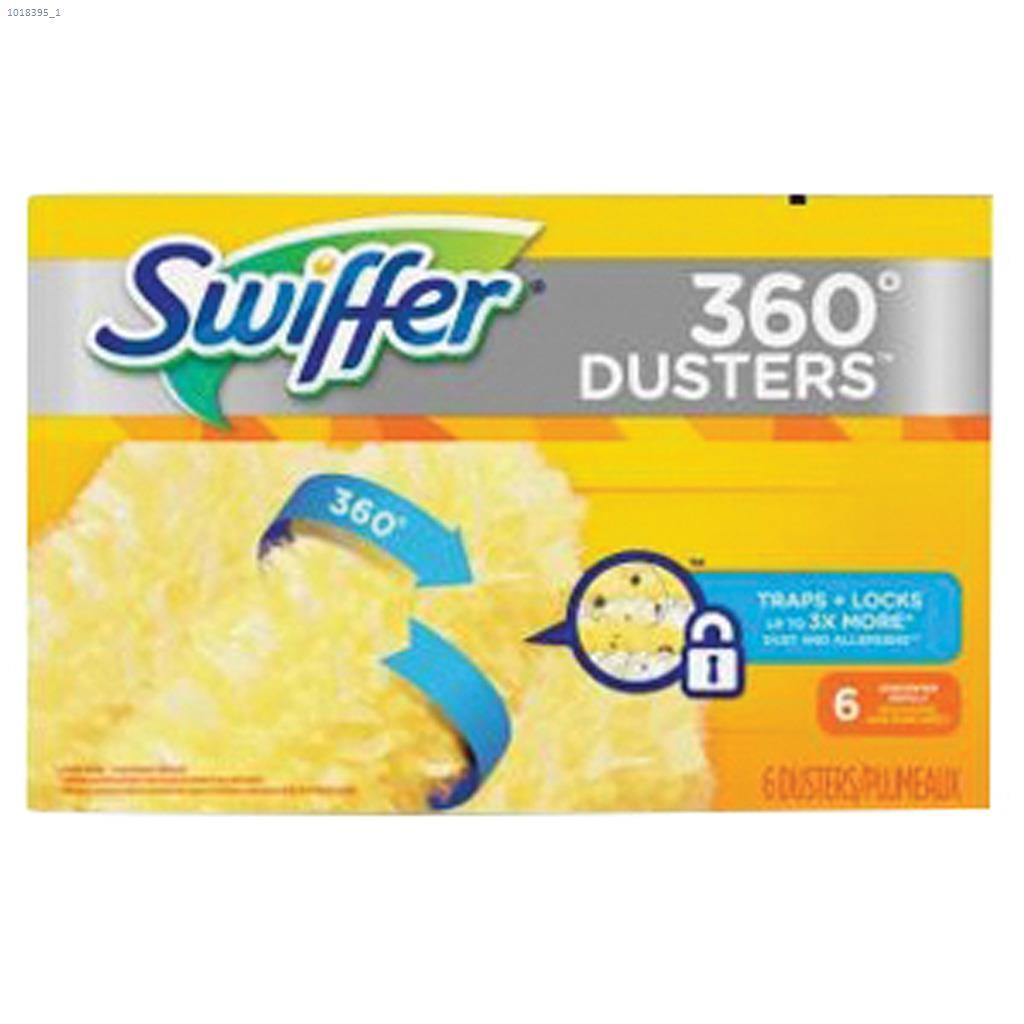 Swiffer® jaune désodorisée 360 degré rechange dépoussiéreur