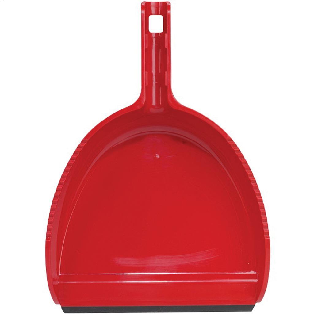 Porte-poussière en plastique rouge 14"
