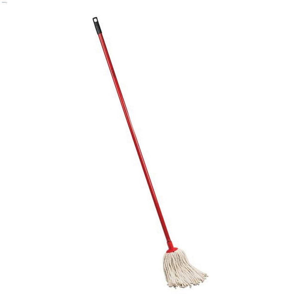 Vadrouille à manche rouge, tête en coton Classic  8  oz