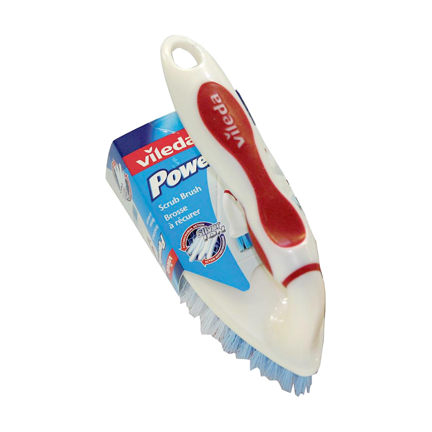 Brosse à récurer tout usage avec manche