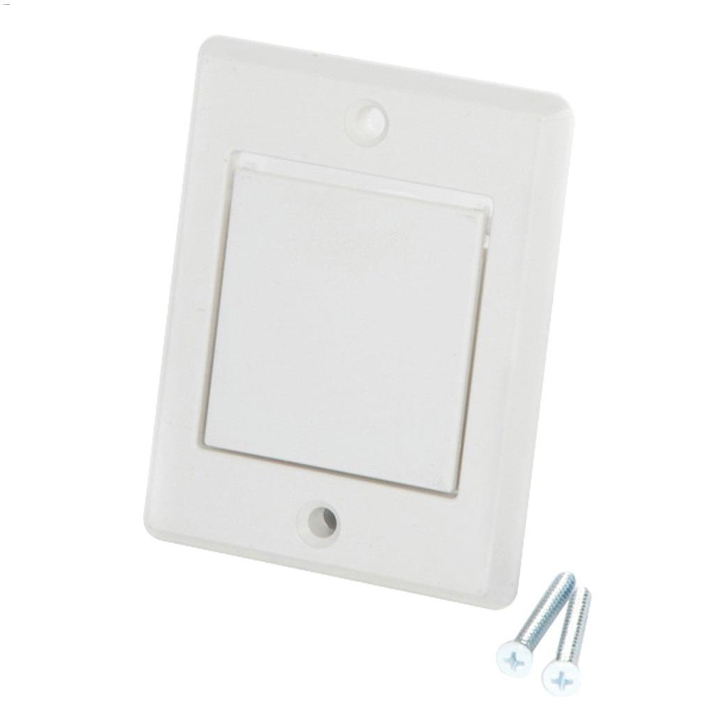 White Wall Cap For Central Vacuum System