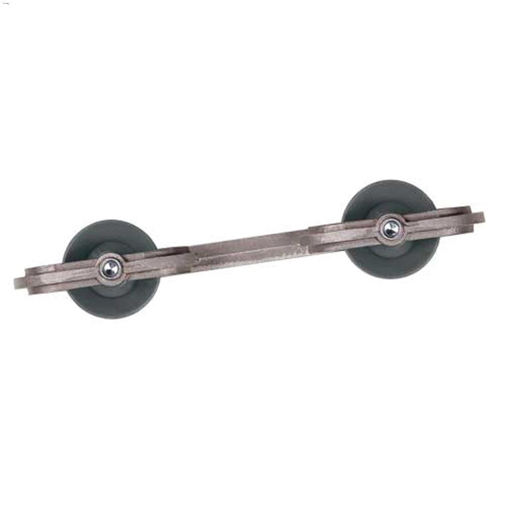Entretoise grise avec roues en plastique Strata®  10"
