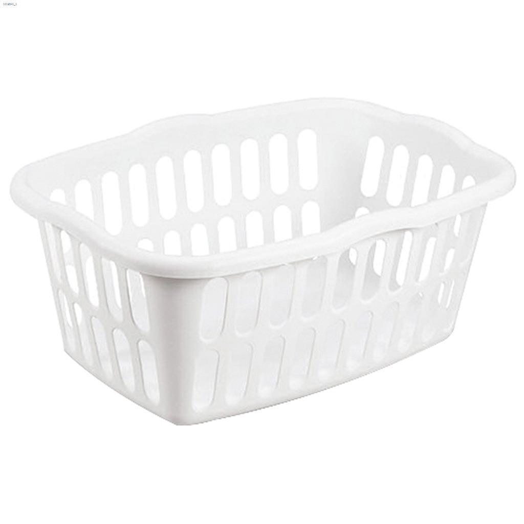 Panier à linge de base blanc 24" x 17-3/8" x 10-3/8"