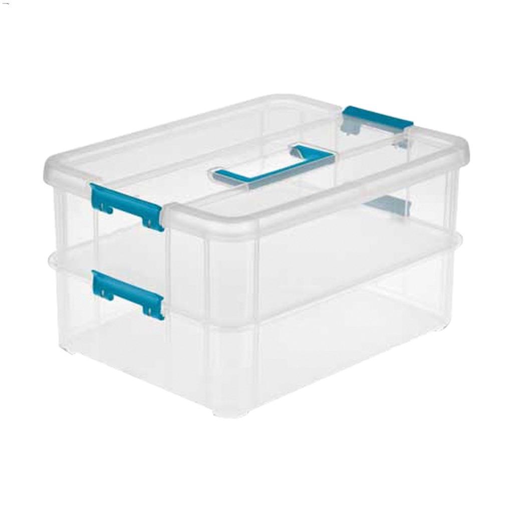 Boîte à deux niveaux Empiler et Transporter