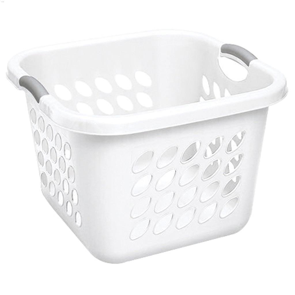 Panier à linge blanc à maintien hanche Ultra™ 19" X 13-7/8"