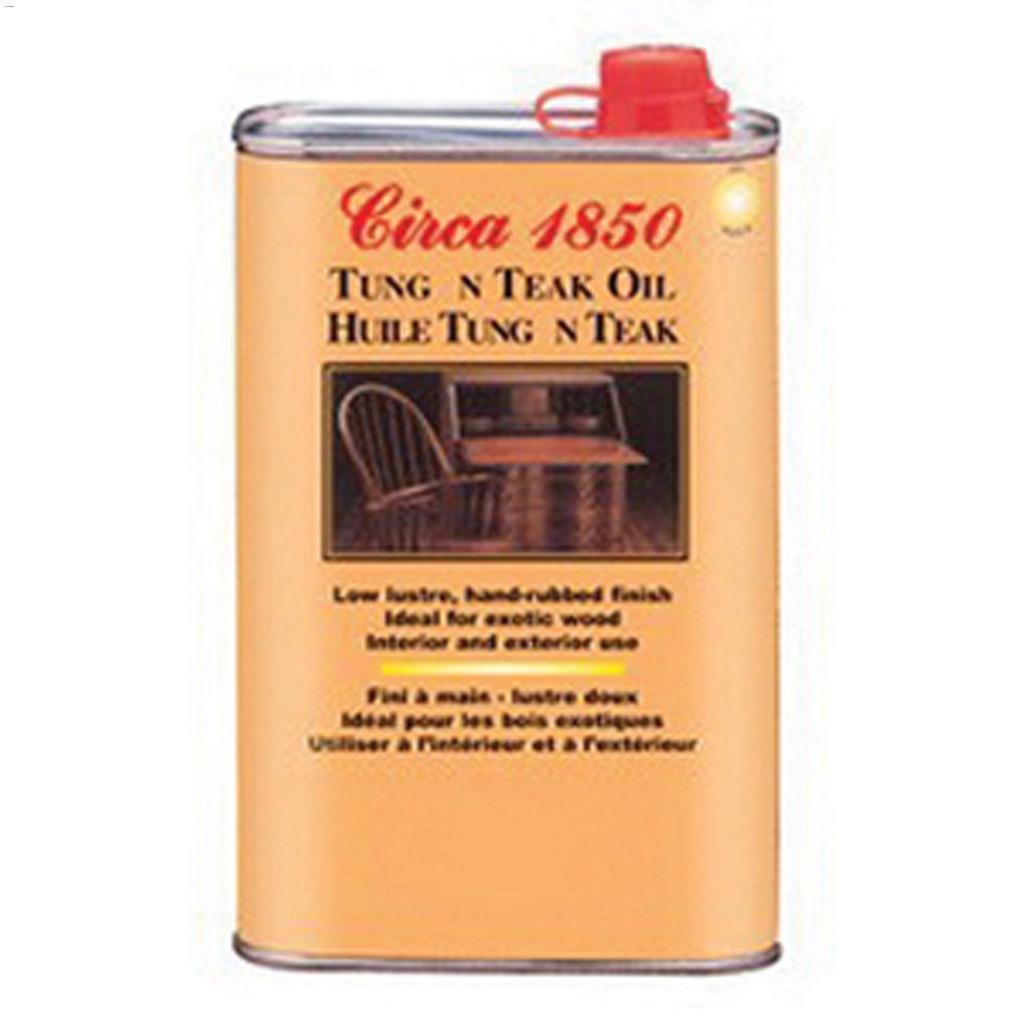 Circa 1850 1 L Hand Rubbed Tung & Teak Oil