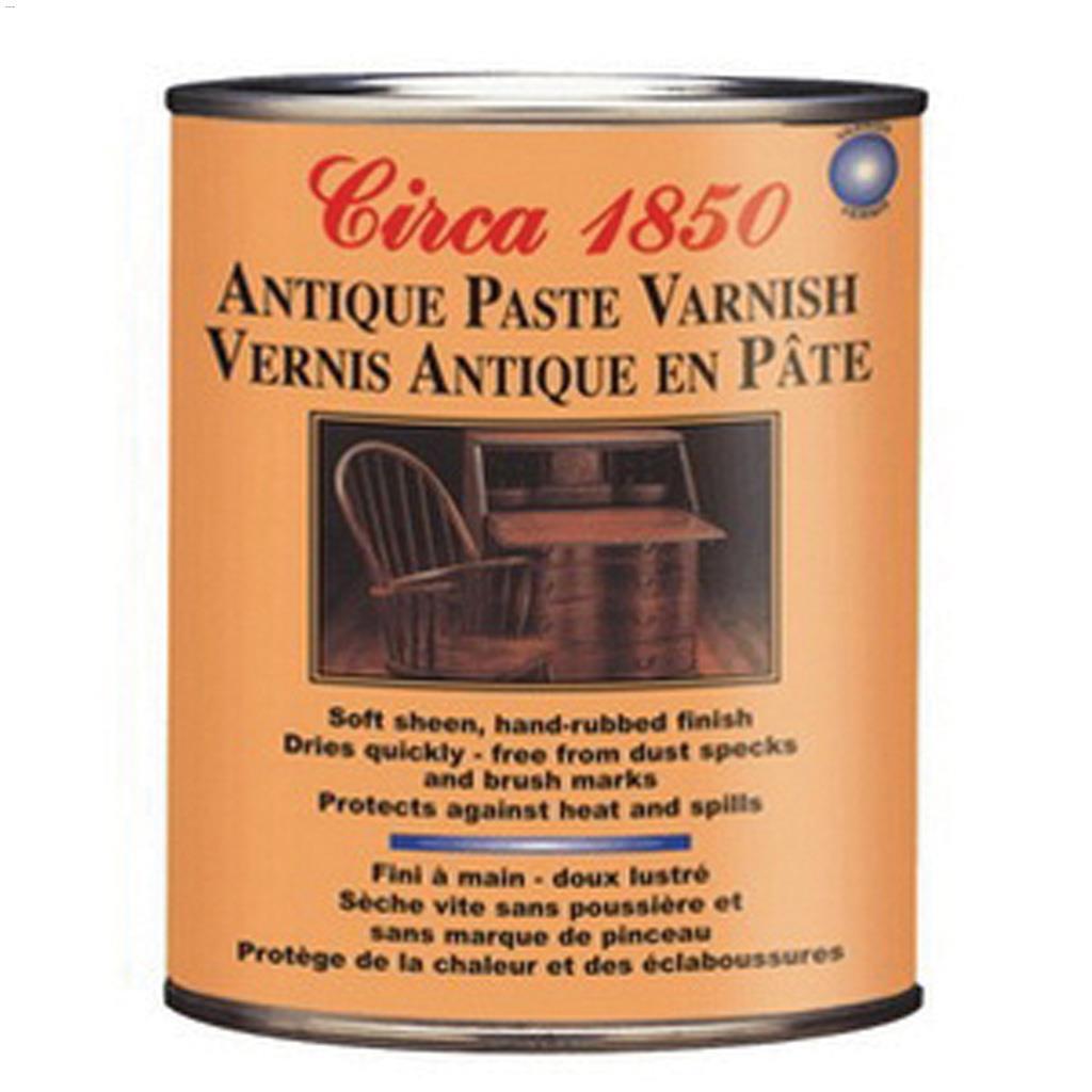 Circa 1850 250 mL Hand Rubbed Antique Paste Varnish