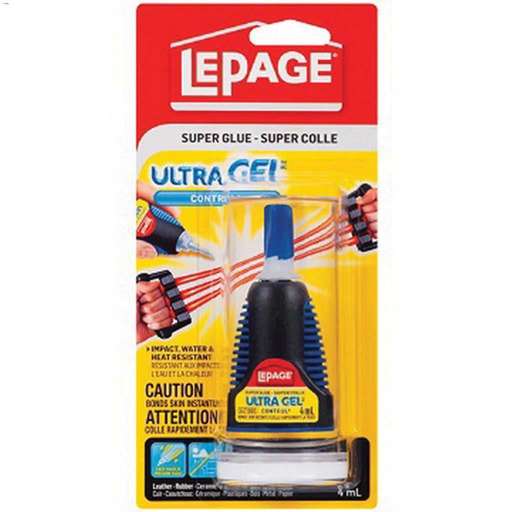4 mL Carded Tube Clear Super Glue Ultra Gel Control