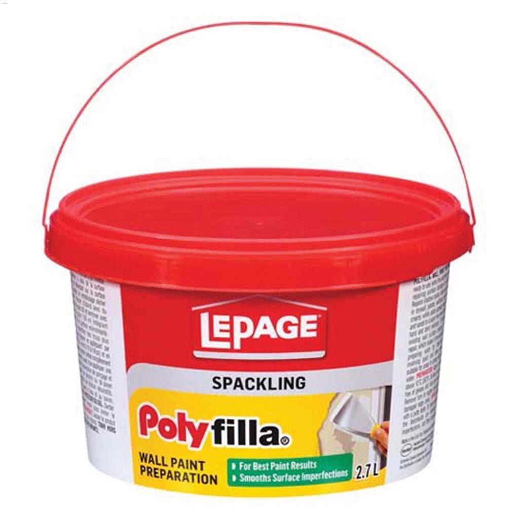 Polyfilla 2.7 L Off-White Wall Paint Preparation Spackling
