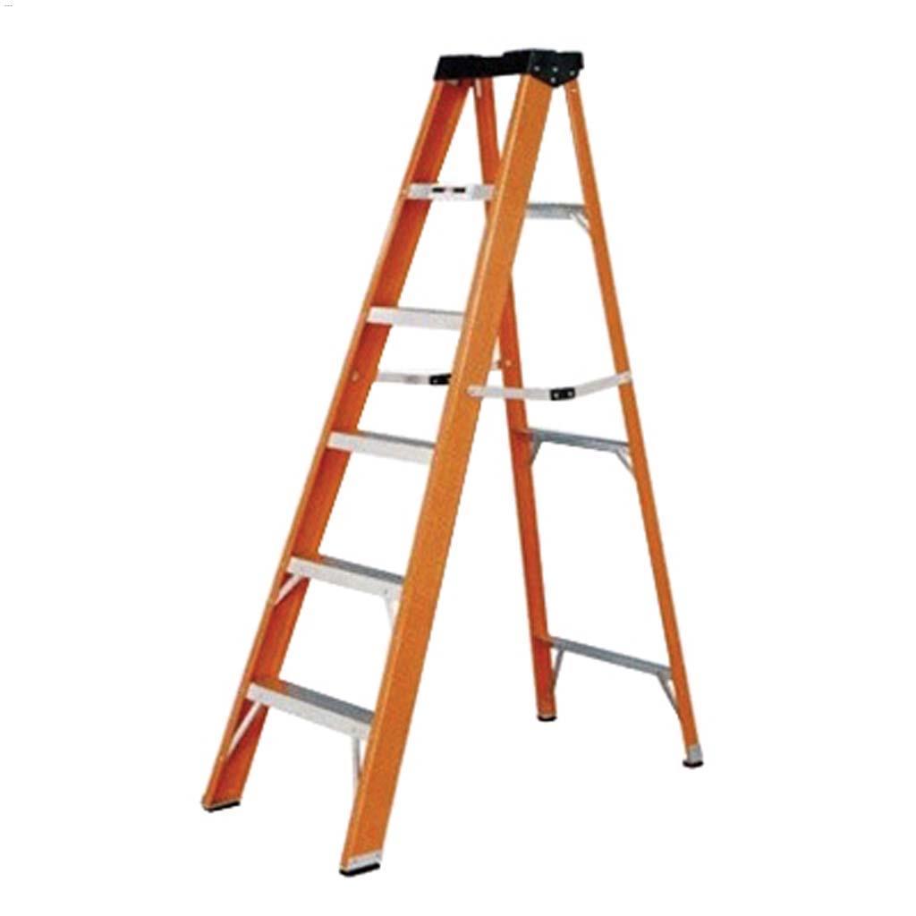 8' Fiberglass Step Ladder Grade 1 250 Lbs Capacity