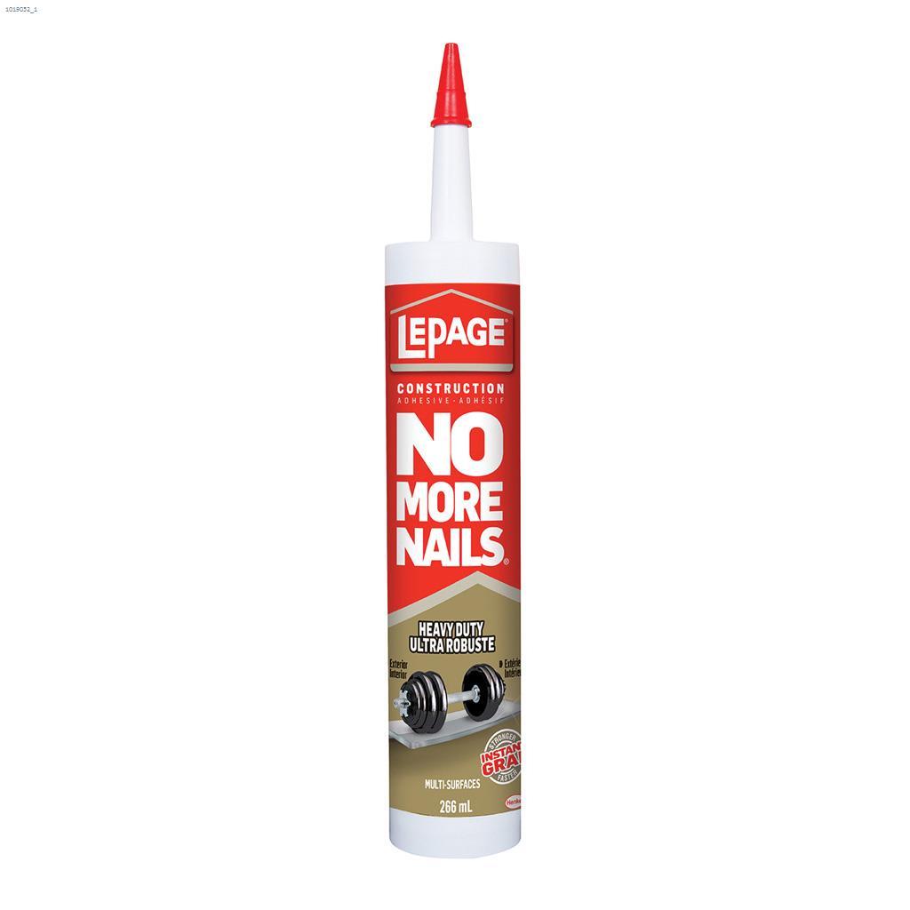 Adhésif de construction No More Nails® en cartouche  266  ml