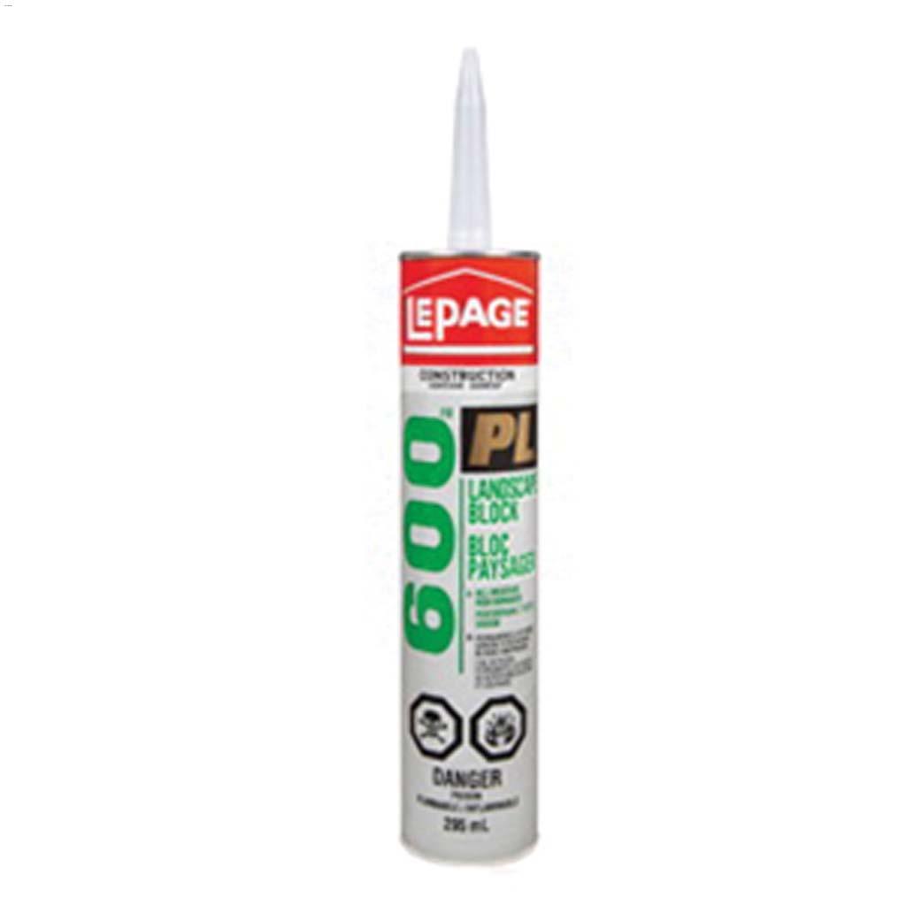 Adhésif de bloc paysager beige PL® 600™  295  ml