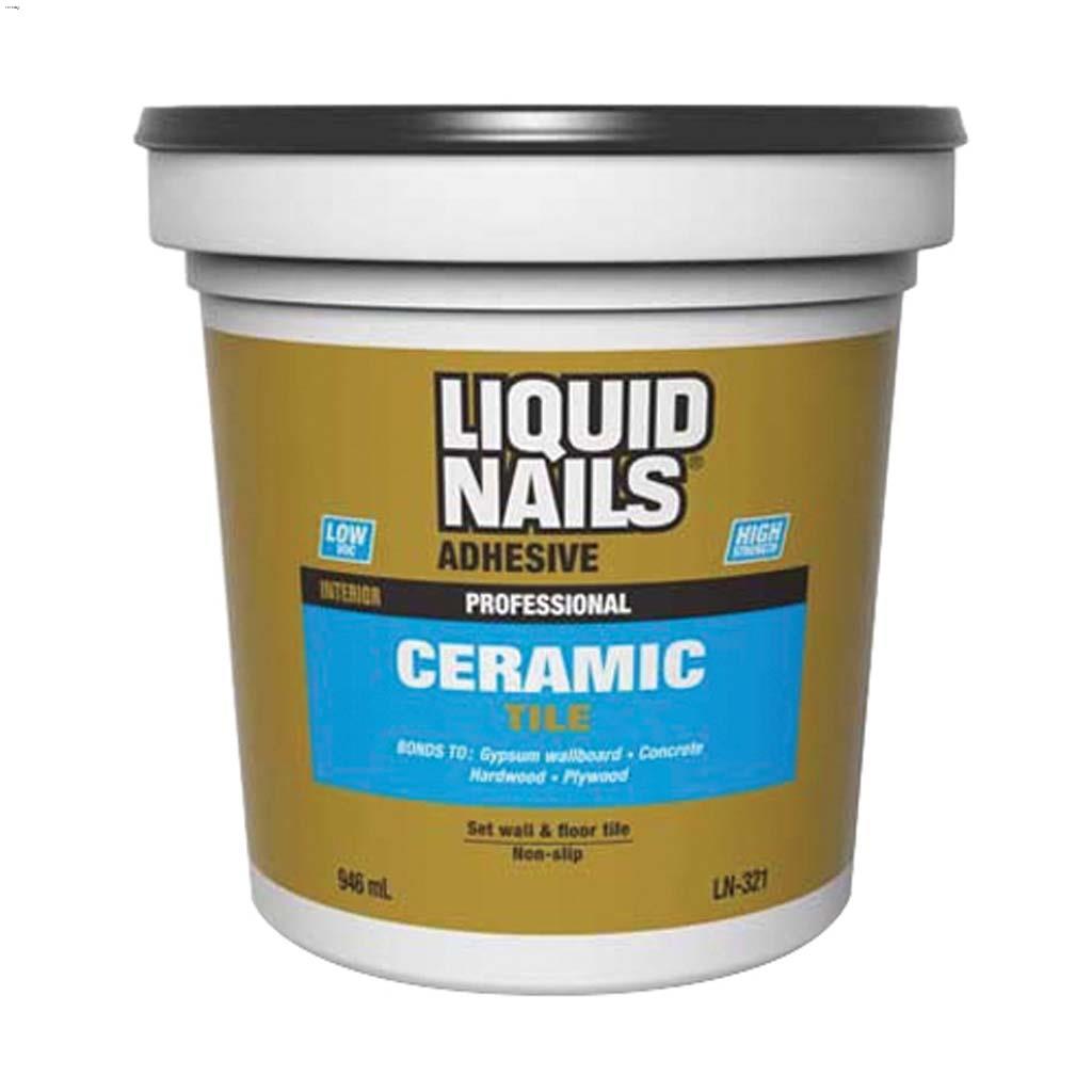 Liquid Nails 946 mL White Ceramic Tile Adhesive