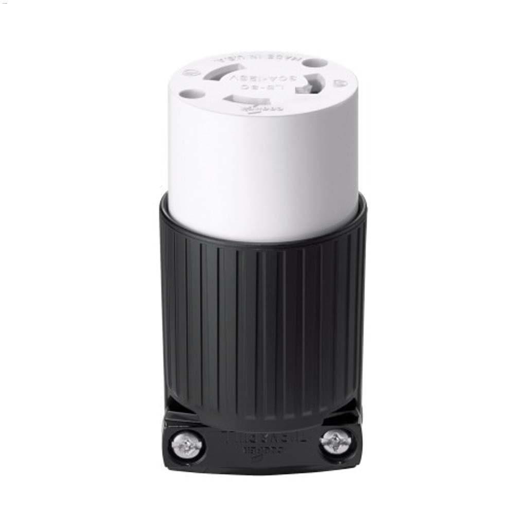 raccord verrouillable en nylon 30 A 125 V 2 P/3 W
