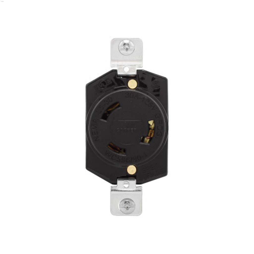 Réceptacle verrouillable 30 A 125  V 2 P/3 W