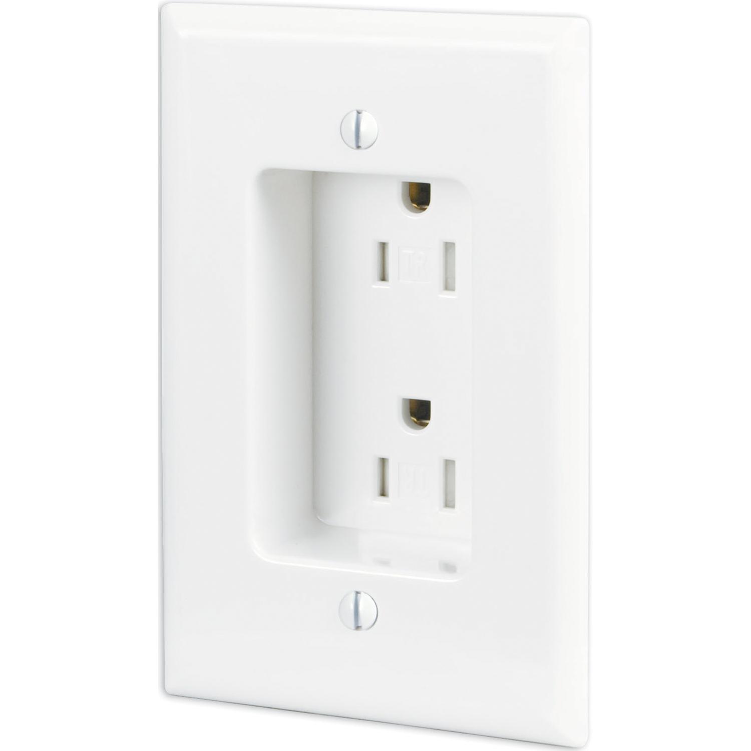 White Duplex Receptacle 15A 125V 2P/3W