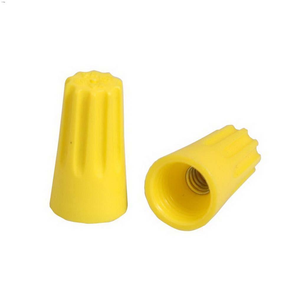 22-10 AWG Yellow Twist-On Wire Connector-100/Pack