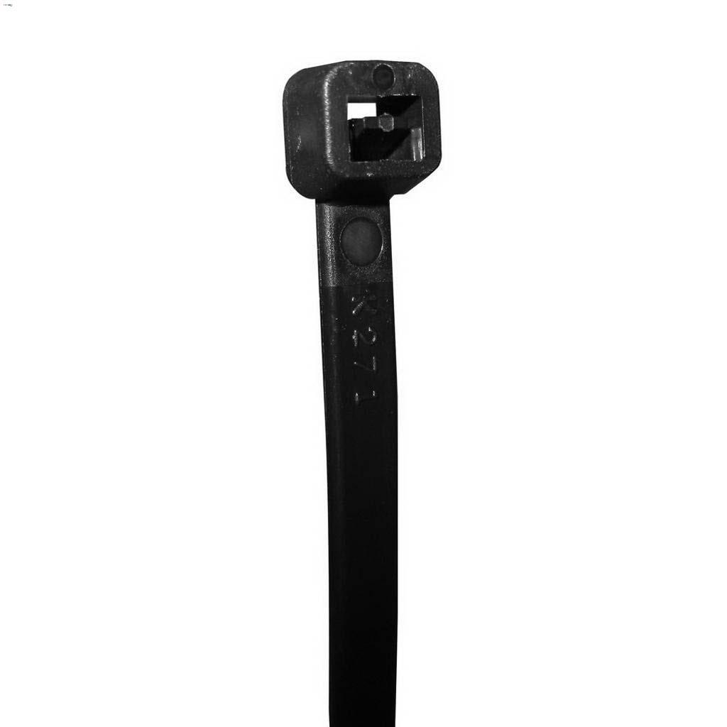7-1/2" UV Black Nylon Cable Tie-1000/Pack