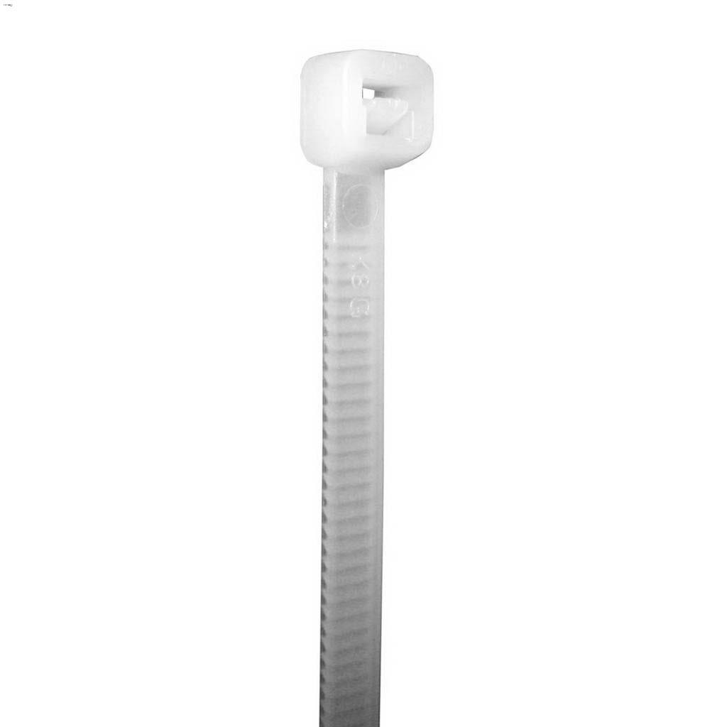 7-1/2" Natural Nylon Cable Tie-1000/Pack