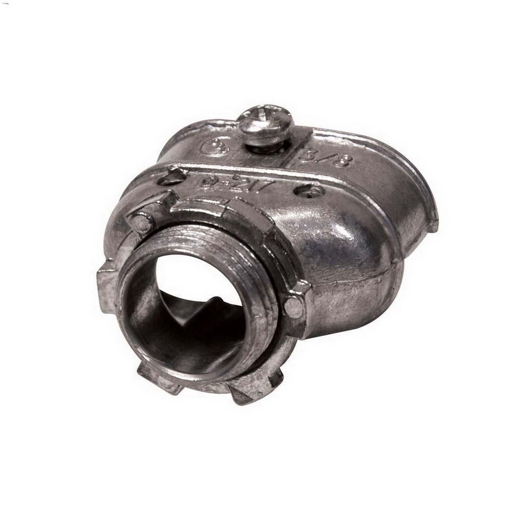 Raccord double zingué 3/8"