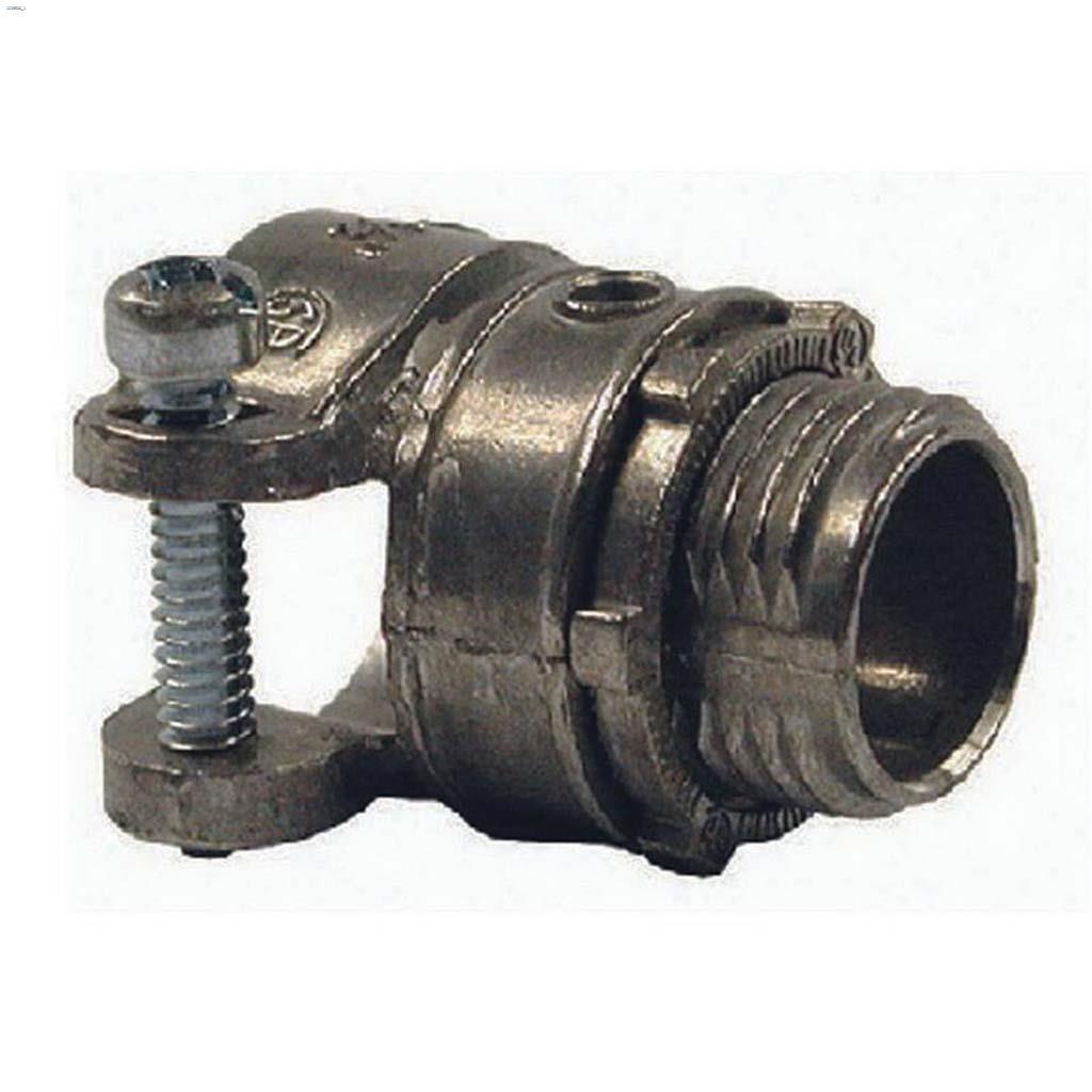 Raccord à pression en zinc 3/8"  - 5/paquet