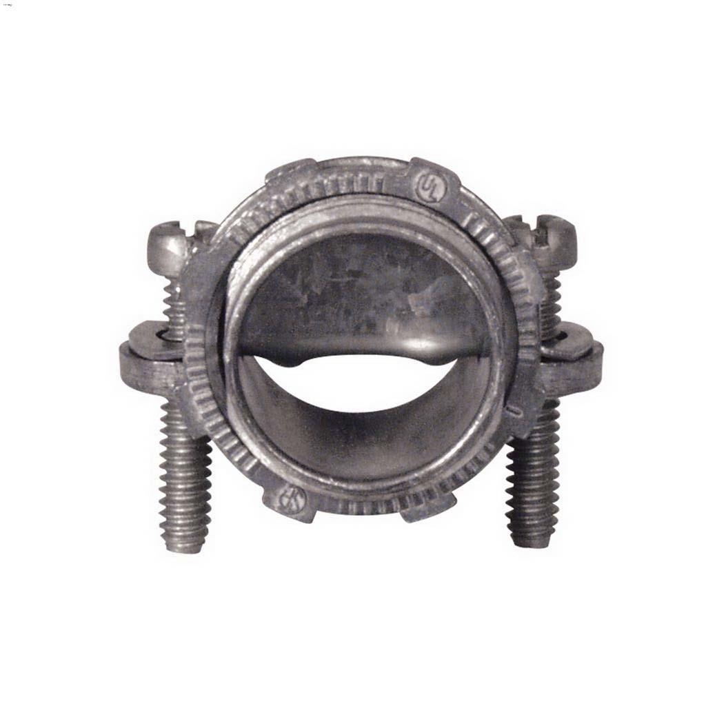 1-1/4" Zinc Saddle Connector