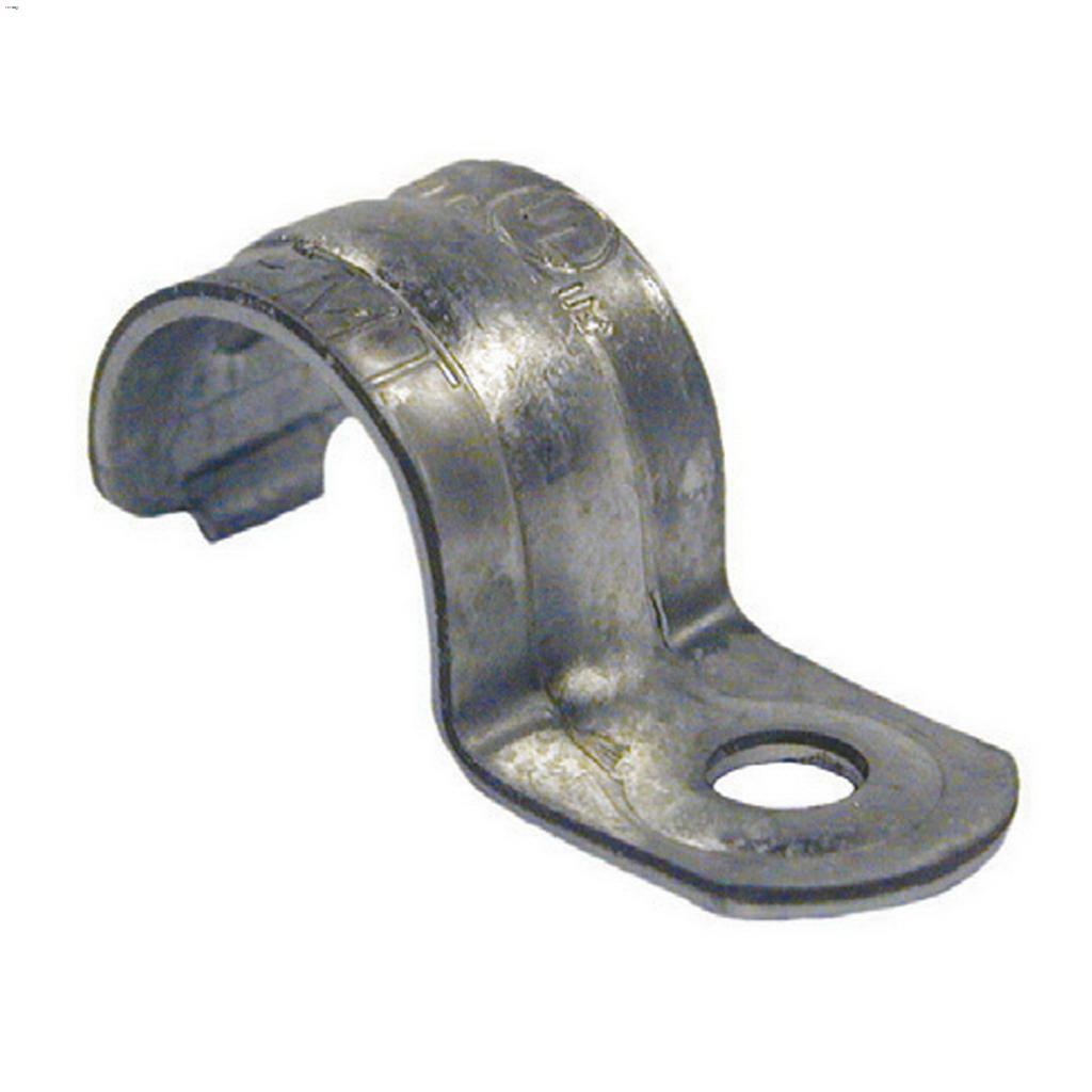 1-1/2" EMT Zinc Steel Strap-2/Pack
