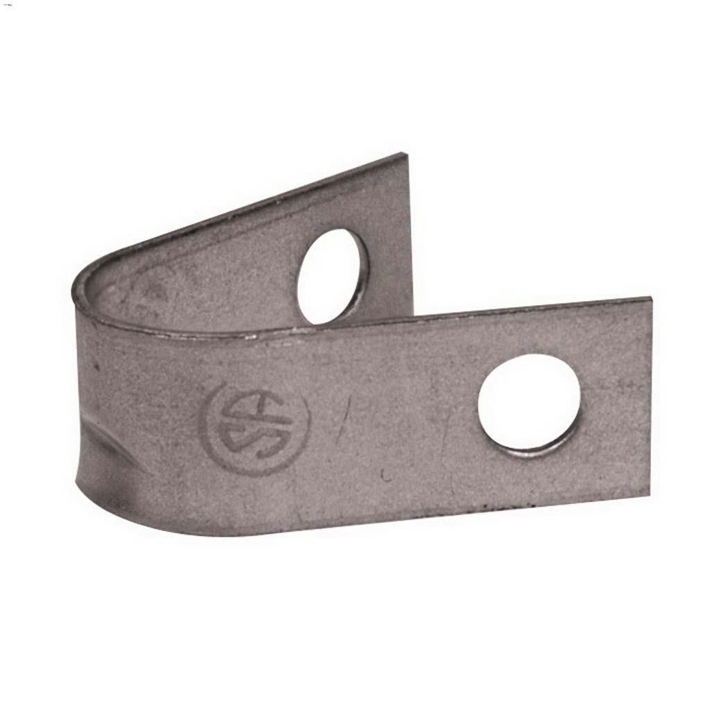 Galvanized Steel Aluminum 14/3" Cable C Strap-25/Pack