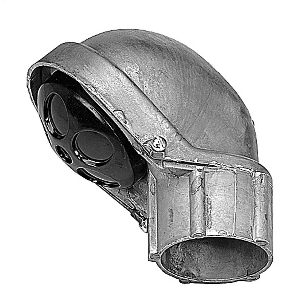 Capuchon d'entrée en aluminium 1-1/4"