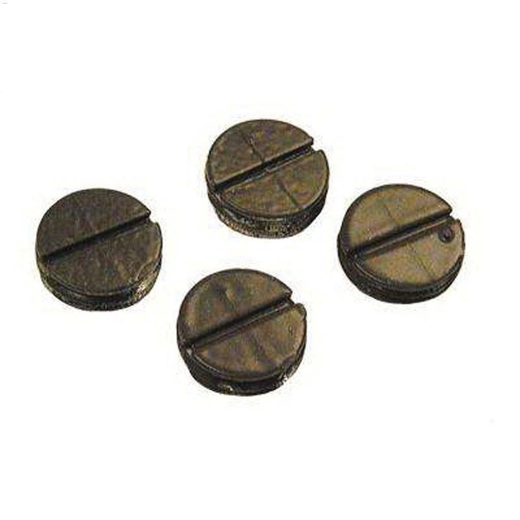 1/2" NPT Zinc Die Cast Gray Closure Plug