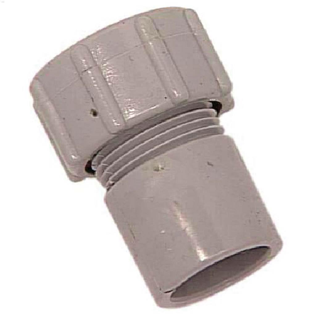Raccord de décharge de tension gris en PVC 3/4"