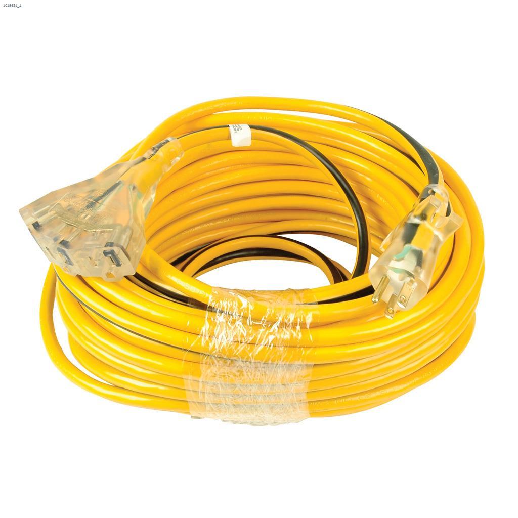 3 Outlet 12 AWG 3C 30 m Yellow/Black Premium Outdoor Cord