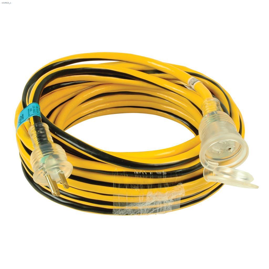 1 Outlet 12 AWG 3C 30 m Yellow/Black Premium Outdoor Cord