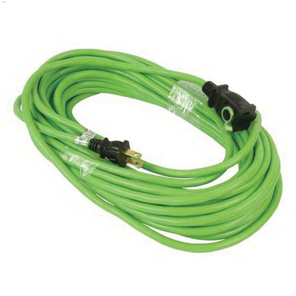 1 Outlet 16 AWG 2C 15 m Lime Green Lawn Trimmer Cord