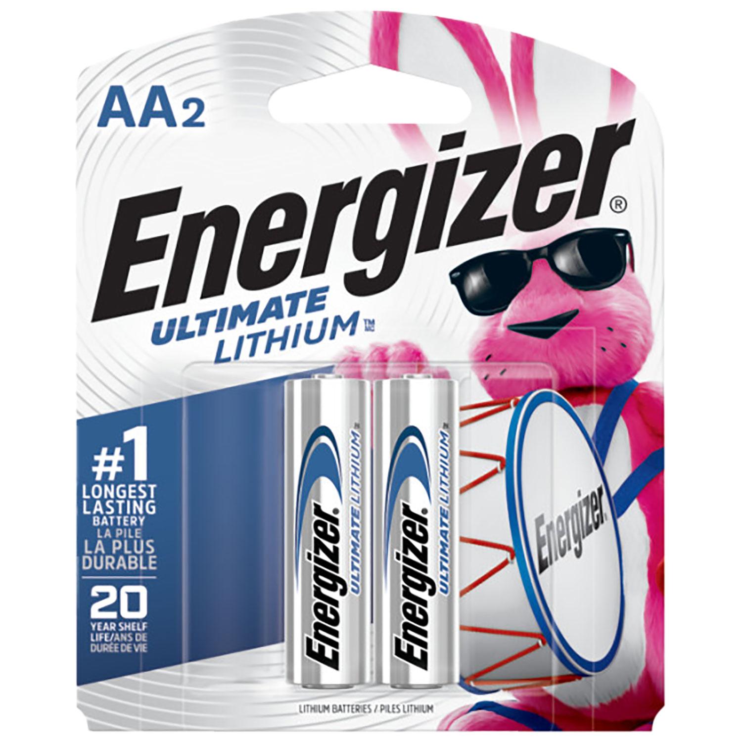 Ultimate Lithium AA Battery (2 Pack)