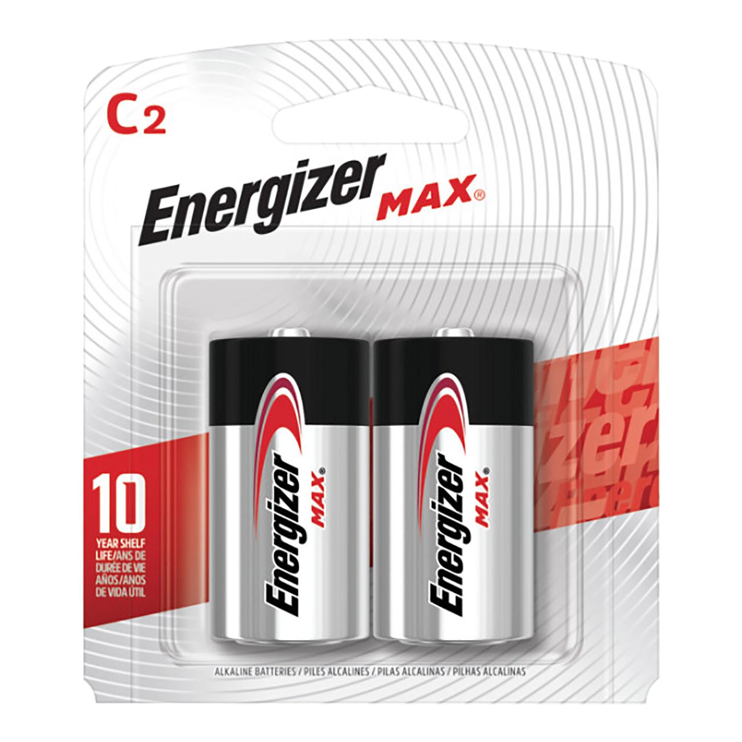 Max C Alkaline Battery (2 Pack)