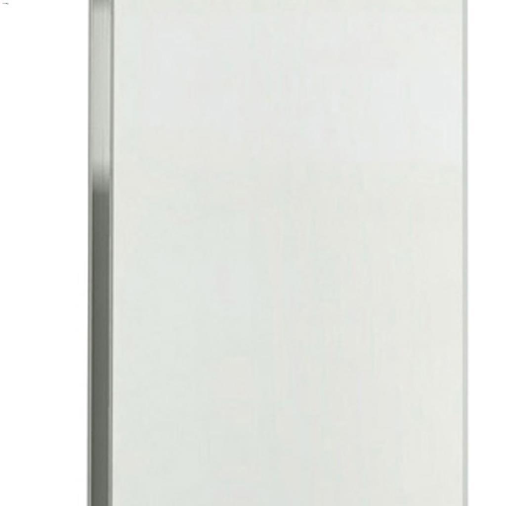 36" x 71-1/2" Chrome Clear Return Panel