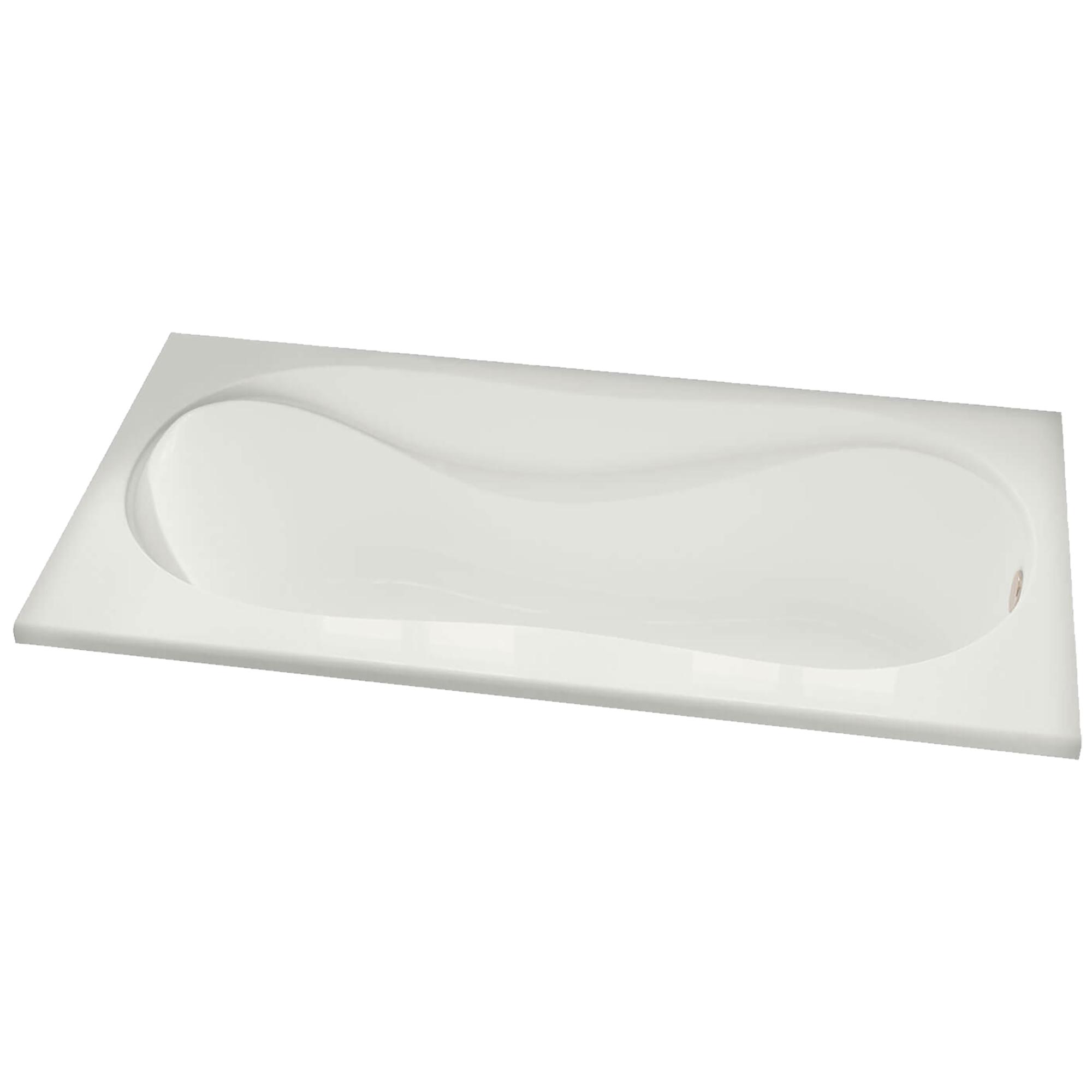 Baignoire rectangulaire à extrémité blanche Cocoon®  6636