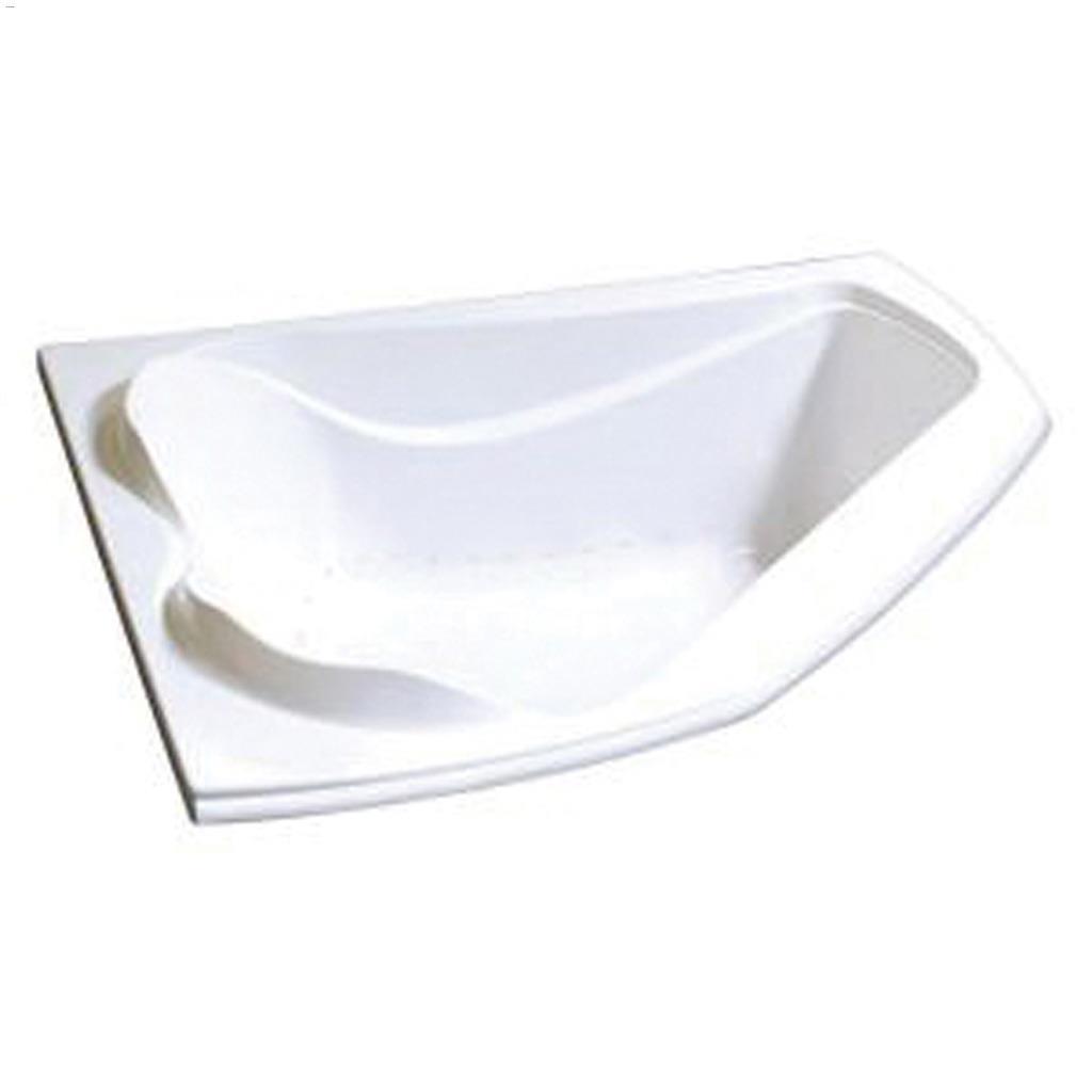 Baignoire de coin Aerosens blanche décalée Cocoon®  6054