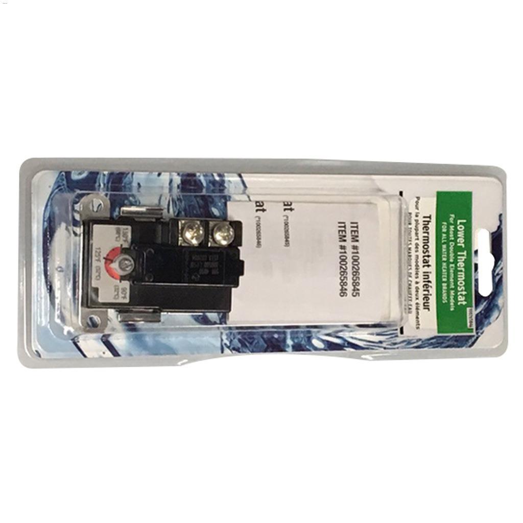 Black Water Heater Lower Thermostat