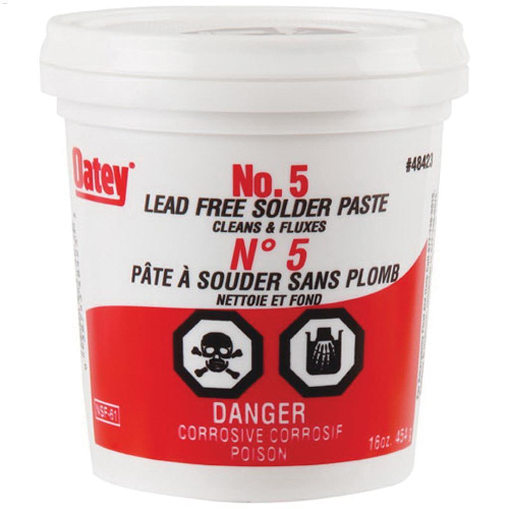 Pâte à souder sans plomb 1  lb