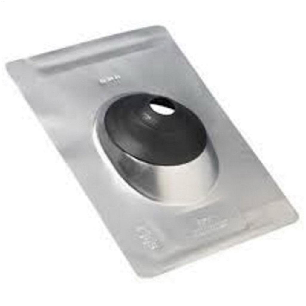 18" x 18" Base Soft Aluminum 3" Hole Roof Flashing