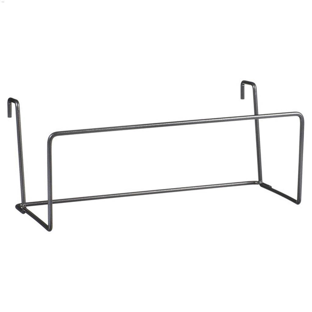 Support de jardinière Viva en acier noir mat 24"