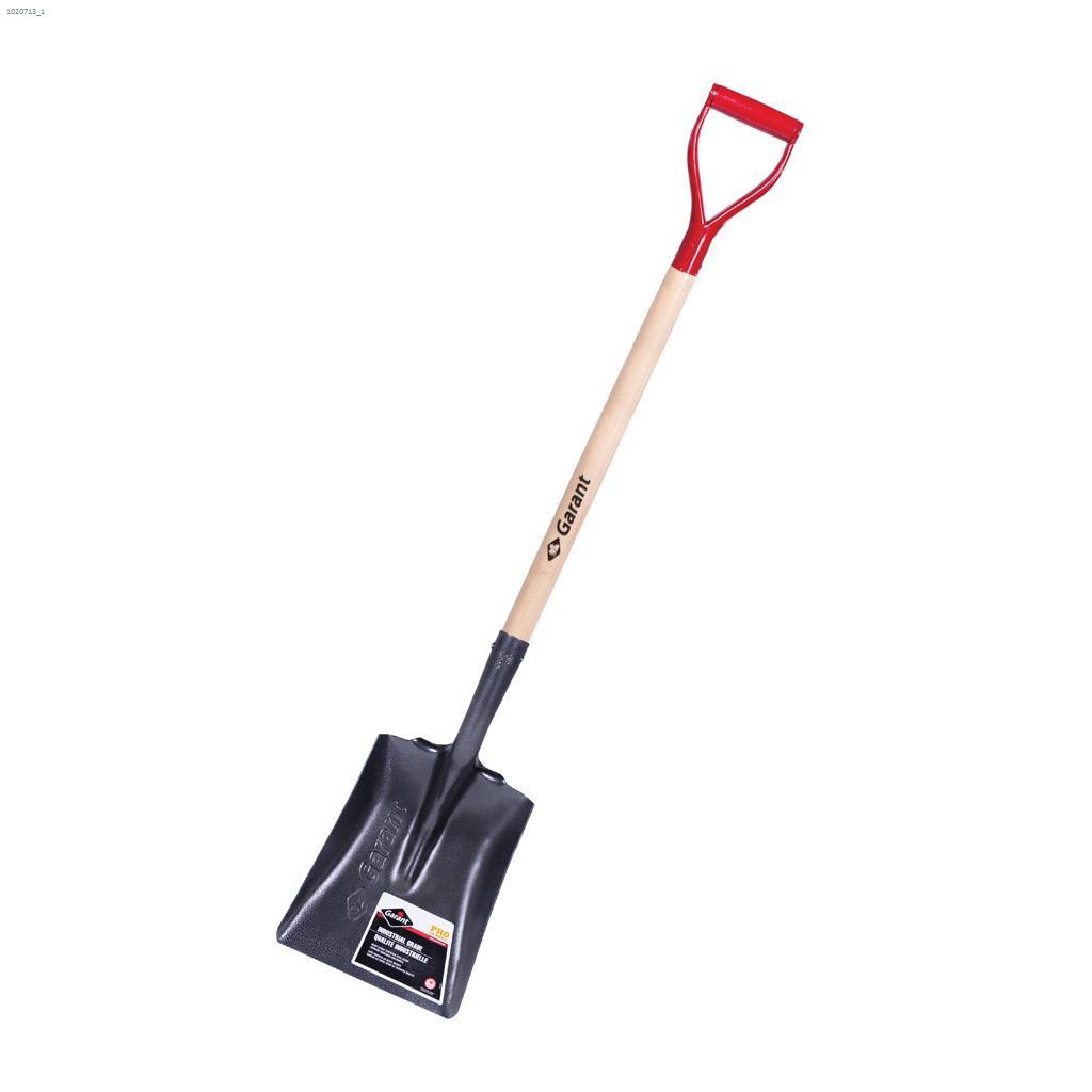 Pro D-Handle Pro Square Point Shovel