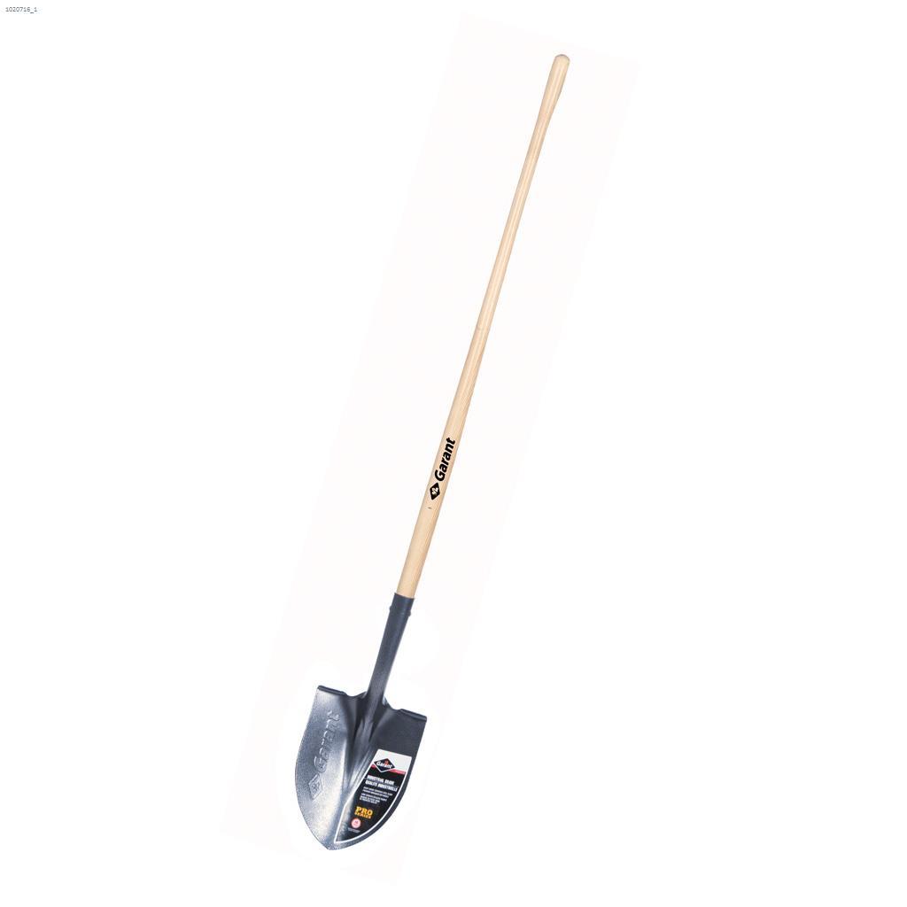 Pelle à pointe ronde en acier revenu 9" x 61"
