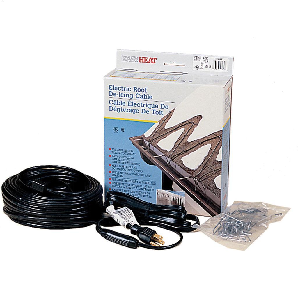 EasyHeat 240' Black Roof & Gutter De-icing Cable