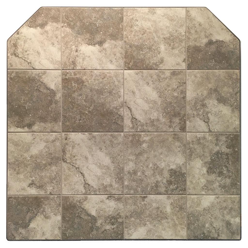 48" x 40" x 1-1/4" Walnut Hearth Pad