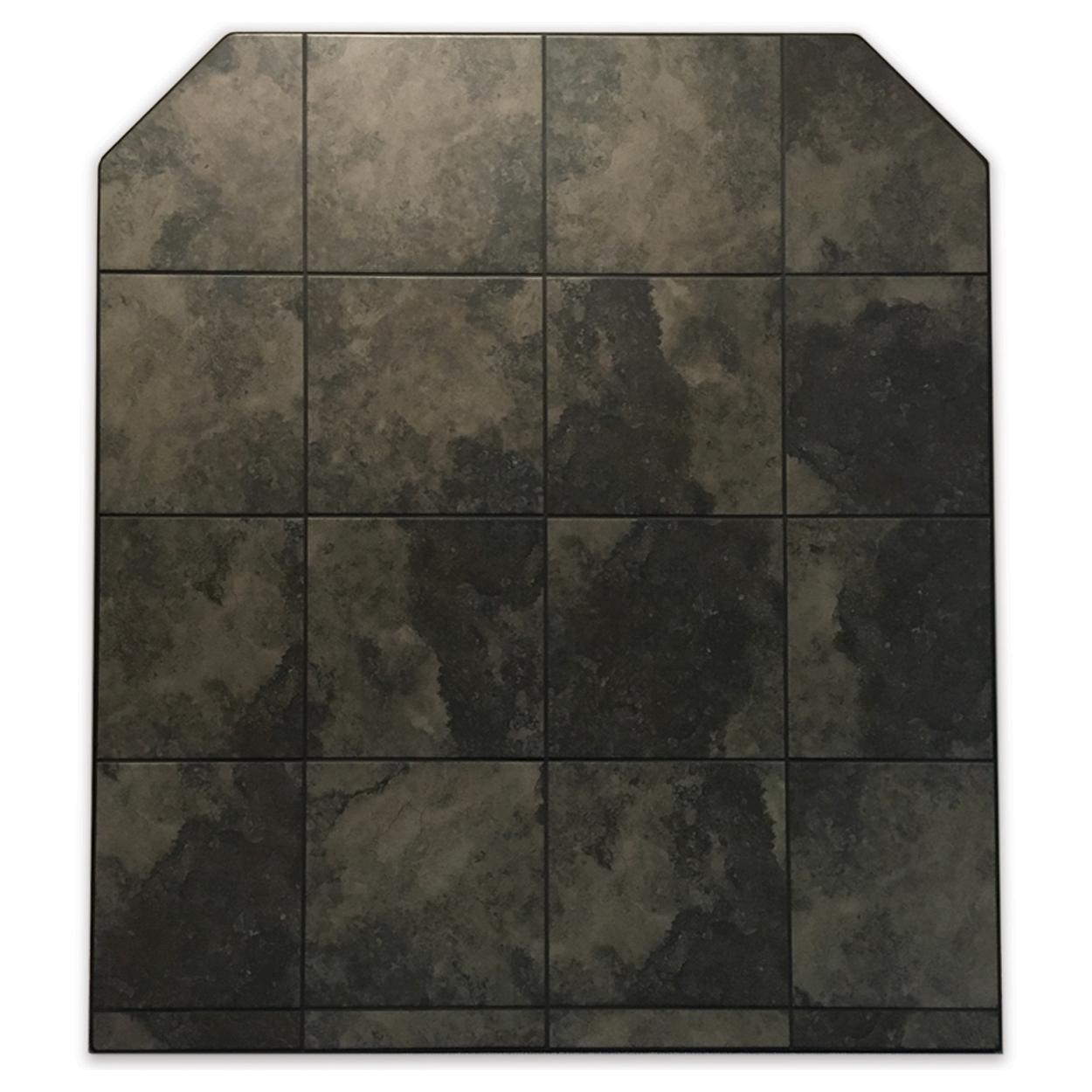 54" x 48" x 1-1/4" Carbon Hearth Pad