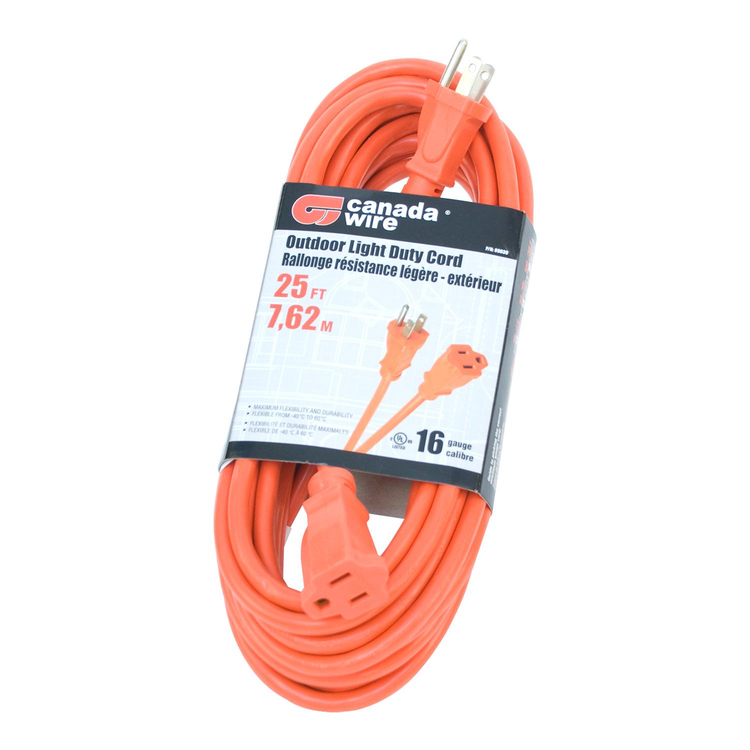 1 Outlet 16 AWG 3C 10 m Outdoor Power Cord